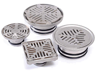 push-fit floor drains